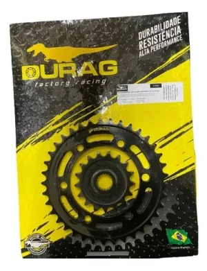 Kit Coroa e Pinhão Kawasaki ZX 10R (Passe 525 Z17/39D) - Durag